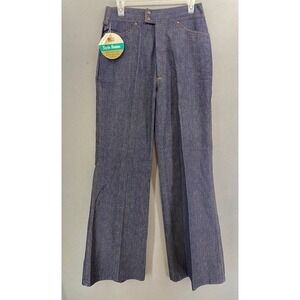 VINTAGE Kmart Style‎ Denims Wide Bell Bottom Jeans Cotton Blue NOS